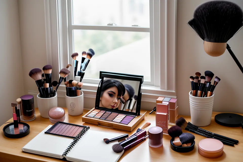 Detalle de delineado gráfico con espacio negativo en el párpado, ejemplo de belleza aficionada en fotografía de retrato