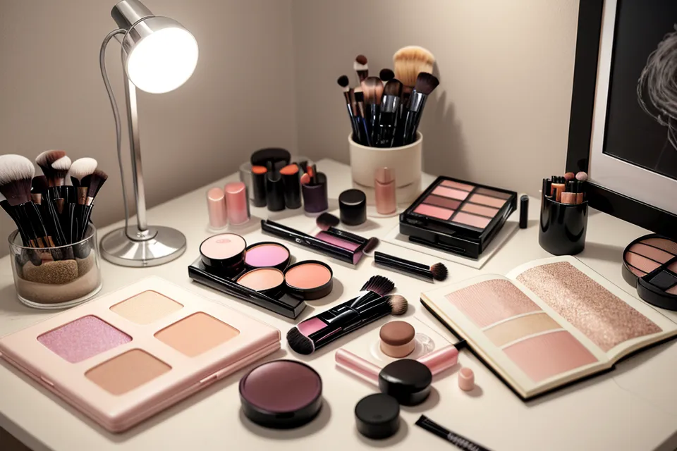 Piel de porcelana estilo Hollywood lista para una sesión de fotos, resultado de una rutina de maquillaje aficionada