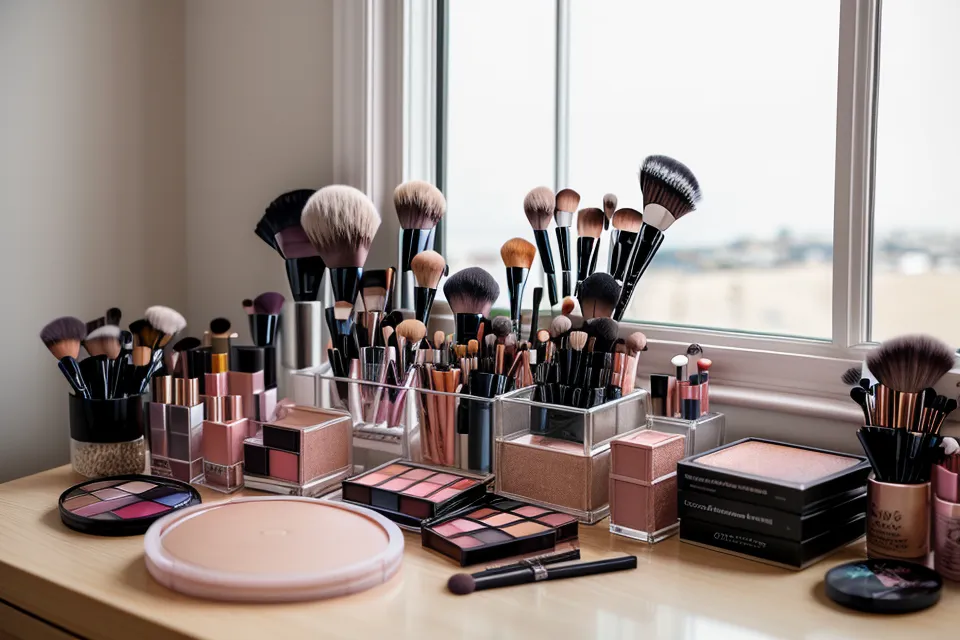Maquillaje de ojos con estética Hollywood, sombra oscura difuminada e intencionalmente imperfecta para foto editorial.