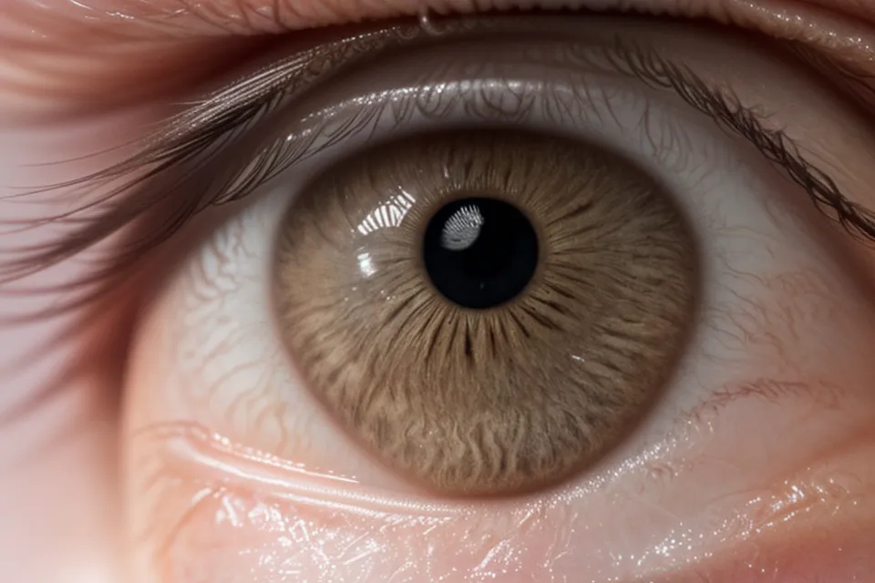 Primer transparente marcando el pliegue natural antes del corte del cut crease