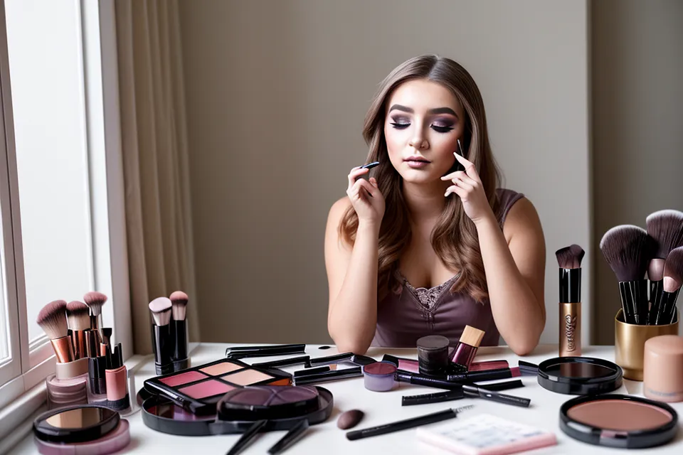 Técnica de difuminado circular en el pliegue para lograr una transición suave en el smoky eye