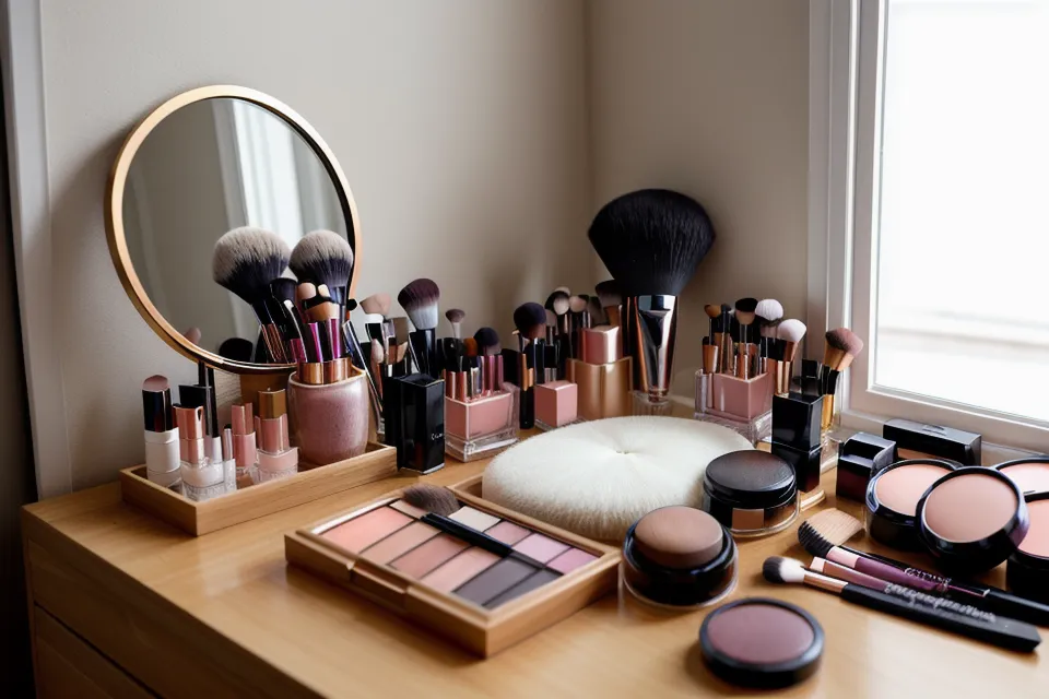 Símbolo PAO visible en un envase de polvo compacto de maquillaje, indicador de vida útil del producto