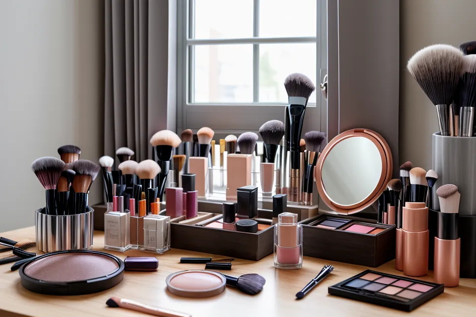 Paleta de labiales en tonos baya y polvo traslúcido para sellar labios difuminados