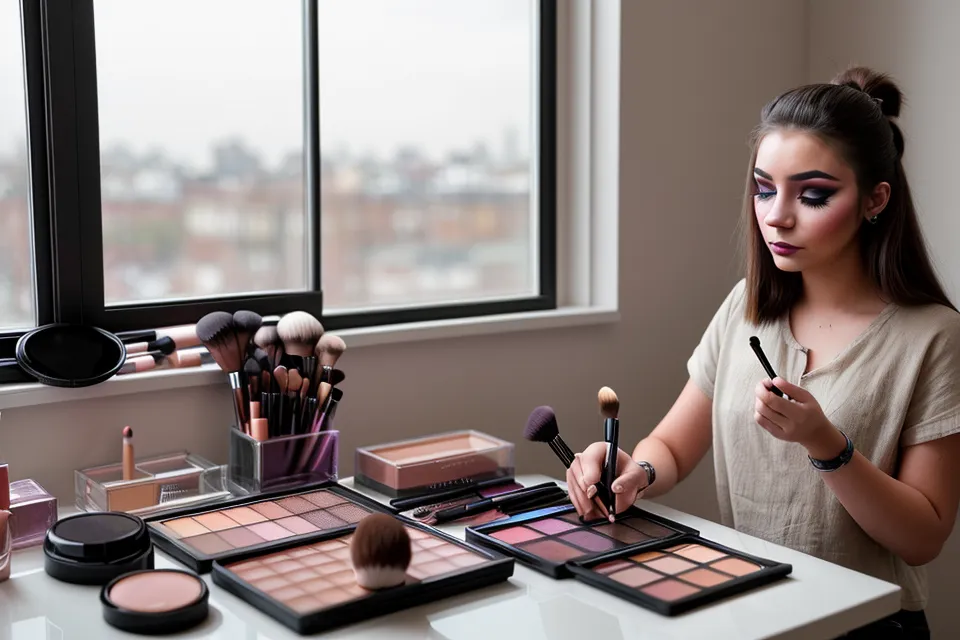 Sellado con polvo traslúcido en la zona T, una técnica clave para el maquillaje aficionado de larga duración